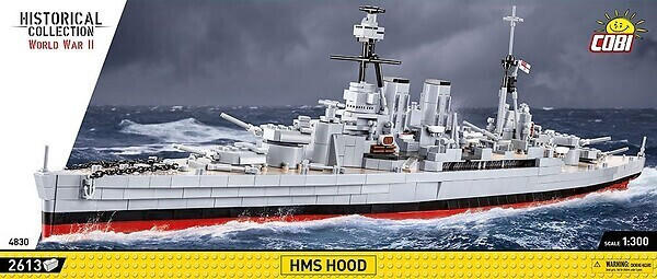 Cobi Historical Collection World War II HMS Hood (4830)