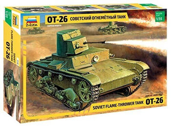 Zvezda Soviet Flame-Thrower Tank (3540)
