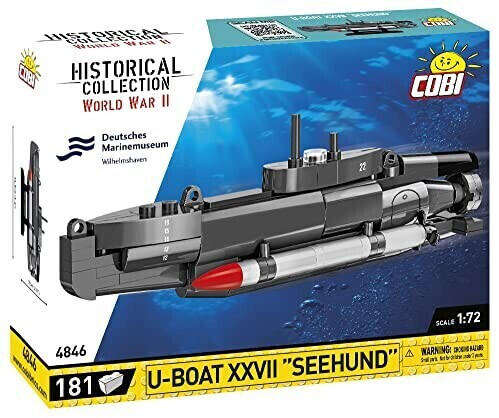Cobi Historical Collection World War II - U-Boat XXVII Seehund (4846)