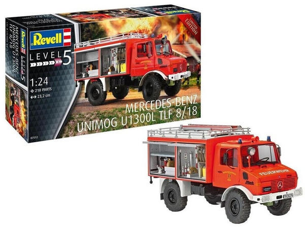 Revell Mercedes-Benz Unimog 1300L Feuerwehr (07512)