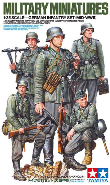 Tamiya Fig-Set Dt. Infanterie 1941/42 set (300035371)