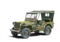 ITALERI 510003635, ITALERI 510003635 1:24 Jeep Willys MB 80th Anniversary