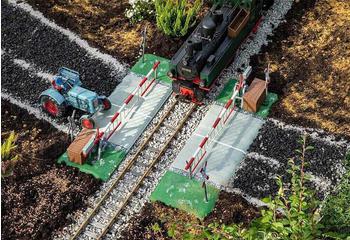 POLA Bahnschranke mit Antrieb Pola G Modellbausatz, Spur G, Rund um die Gartenbahn