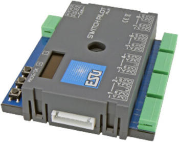 ESU SwitchPilot 3 Plus, 8-fach Magnetartikeldecoder, DCC/MM, OLED