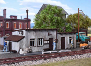 Vollmer Bauh&uuml;tte braun H0 H&auml;user (45713)