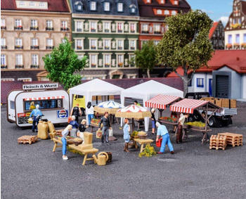 Vollmer Deko-Set Wochenmarkt H0 Die Stadt (45141)
