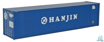 Kelterei Walther 40 'Hi Cube Wellpappecontainer mit Flachdach H0 (949-8208)