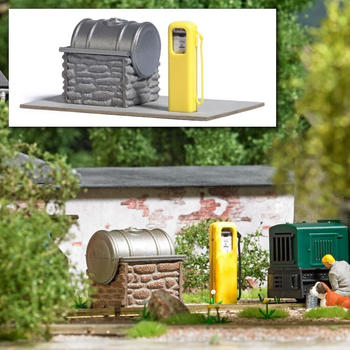 Busch Diesel-Tankstelle 1:87 H0f Bausatz (12377)