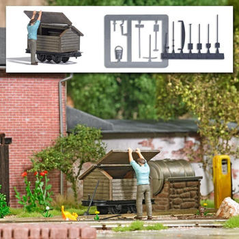 Busch Action-Set Werkzeugwagen öffnen 1:87 H0f (12453)