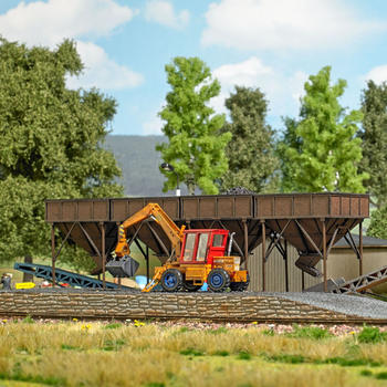 Busch 2 Kohlebunker 1:87 H0 Bausatz (1972)
