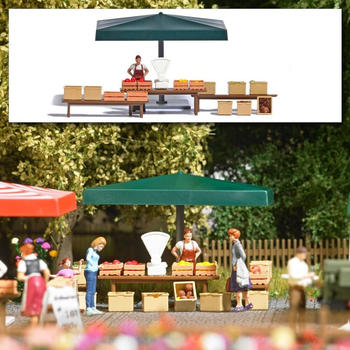 Busch Action Set Marktstand Gemüse 1:87 H0 (7915)