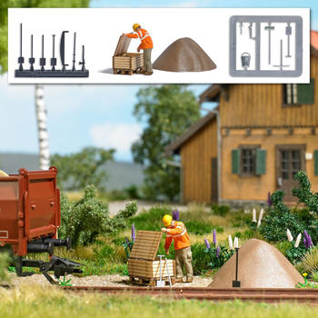 Busch Gleisbauarbeiter Epoche 5 1:87 H0 (7967)