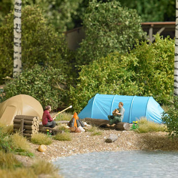 Busch Action Set Wildcamping 1:87 H0 (79823)