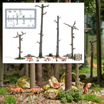 Busch Action Set Füchse 1:87 H0 (7988)