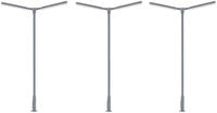 FALLER 180122, FALLER 180122 H0 LED-Kreuzmastleuchte zweiarmig, kaltwei&szlig;, 3...