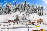 FALLER 190142, FALLER 190142 H0 Aktions-Set Winter in den Bergen, Ep. I