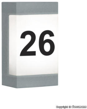 Viessmann Hausnummer mit LED-Beleuchtung 1:87 H0 (6165)