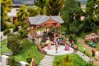 FALLER 130655, FALLER 130655 H0 Musikpavillon mit tanzenden Figuren, Ep. I