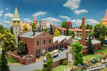Faller Fabrik 1:160 Spur N Bausatz Industrie (222226)
