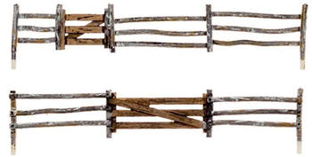 Woodland Scenics Log Fence O Gauge A3001