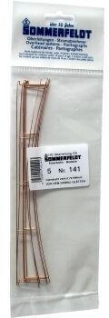 Sommerfeldt H0 (1:87) 141 - H0 Fahrdraht verkupfert 0,7 x 188 mm 5 Stück