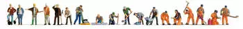 Noch H0 (1:87) 16111 - Figuren XL-Set "Bei der Arbeit"