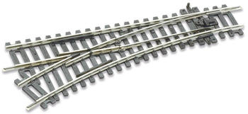 Peco ST-241 - Setrack H0 22,5° Weiche links