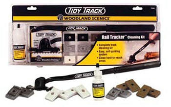 Woodland Scenics s WTT4550 - Rail Tracker Cleaning Kit (N u. HO Scale)
