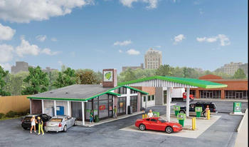 Kelterei Walther H0 (1:87) 533542 - Moderne Tankstelle