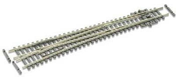 Peco N SL-E389F - Code 55 Weiche links 10° großer Radius