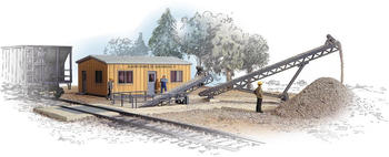 Kelterei Walther H0 (1:87) 533519 - Förderband