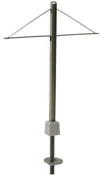 Sommerfeldt H0 (1:87) 105 - Moderner Straßenbahn Mittelmast (5 Stück) {# 105}