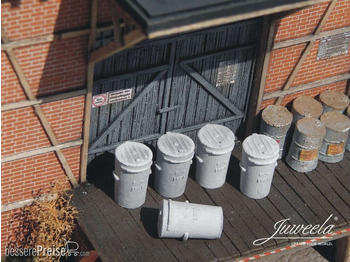 Juweela 24244 - Abfalltonne Aschekübel 20x