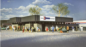 Kelterei Walther H0 (1:87) 533038 - Bahnhof Amtrak Station