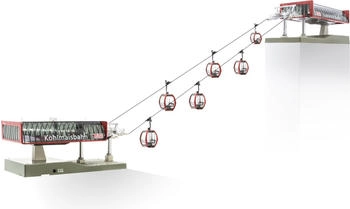 J&auml;gerndorfer H0 Seilbahn D-Linie Kohlmaisbahn + 6 Omega V10 (JC82498)