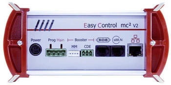 Tams Elektronik Modelleisenbahn-Fahrregler MasterControl.2 V2-9 (mc²) Silver Edition Digital-Zentrale DCC, MM ( 40-03067-01-C)