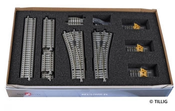 Tillig H0m TT Gleiserweiterungsset "Rangierbahnhof" (01836)