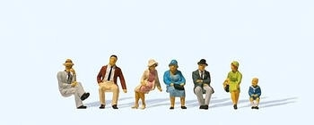 Preiser 12444 - Sitzende Personen. 1925-1930