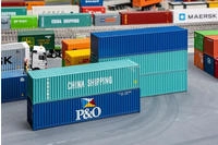 FALLER 182151, FALLER 182151 H0 40' Container 5er-Set, Ep. IV