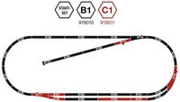 FLEISCHMANN 919011, FLEISCHMANN 919011 N Gleisset C1