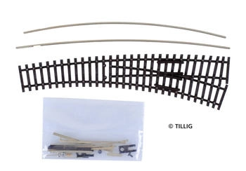 Tillig TT Innenbogenweiche rechts, Bausatz (83413)