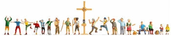 Noch H0 (1:87) 16140 - Figuren XL-Set "In den Bergen"