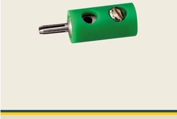 Brawa Querlochstecker 2.5 mm grün 10 Stk. H0 (3053)