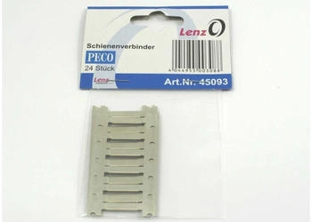 Lenz Schienenverbinder PECO 24 Stk. Spur 0 (45093)