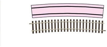 Lenz Gleis gebogen R10 11.25° Spur 0 (45025)