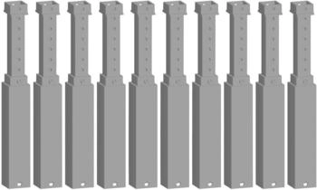 Noch H0 TT N Easy-Track Pfeiler-Set (53943)