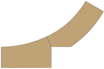 Noch H0 TT N Easy-Track Weichenset 611_612 (53880)