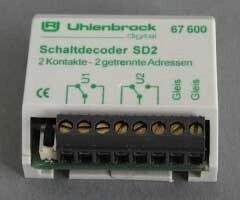 Uhlenbrock SD2 Schaltdecoder (67600)