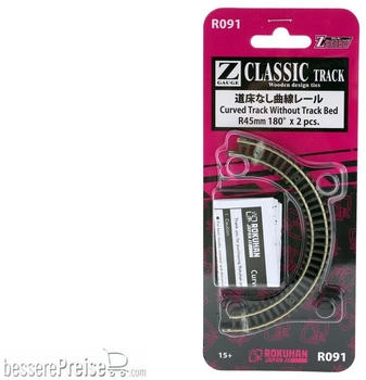 Rokuhan Z 7297091 - Gleis gebogen R45-180°