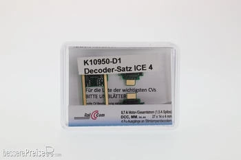 Zimo ICE 4/BR 412 Set nur für KATO N-Spurmodell K19050/19051 (SETMX605N)